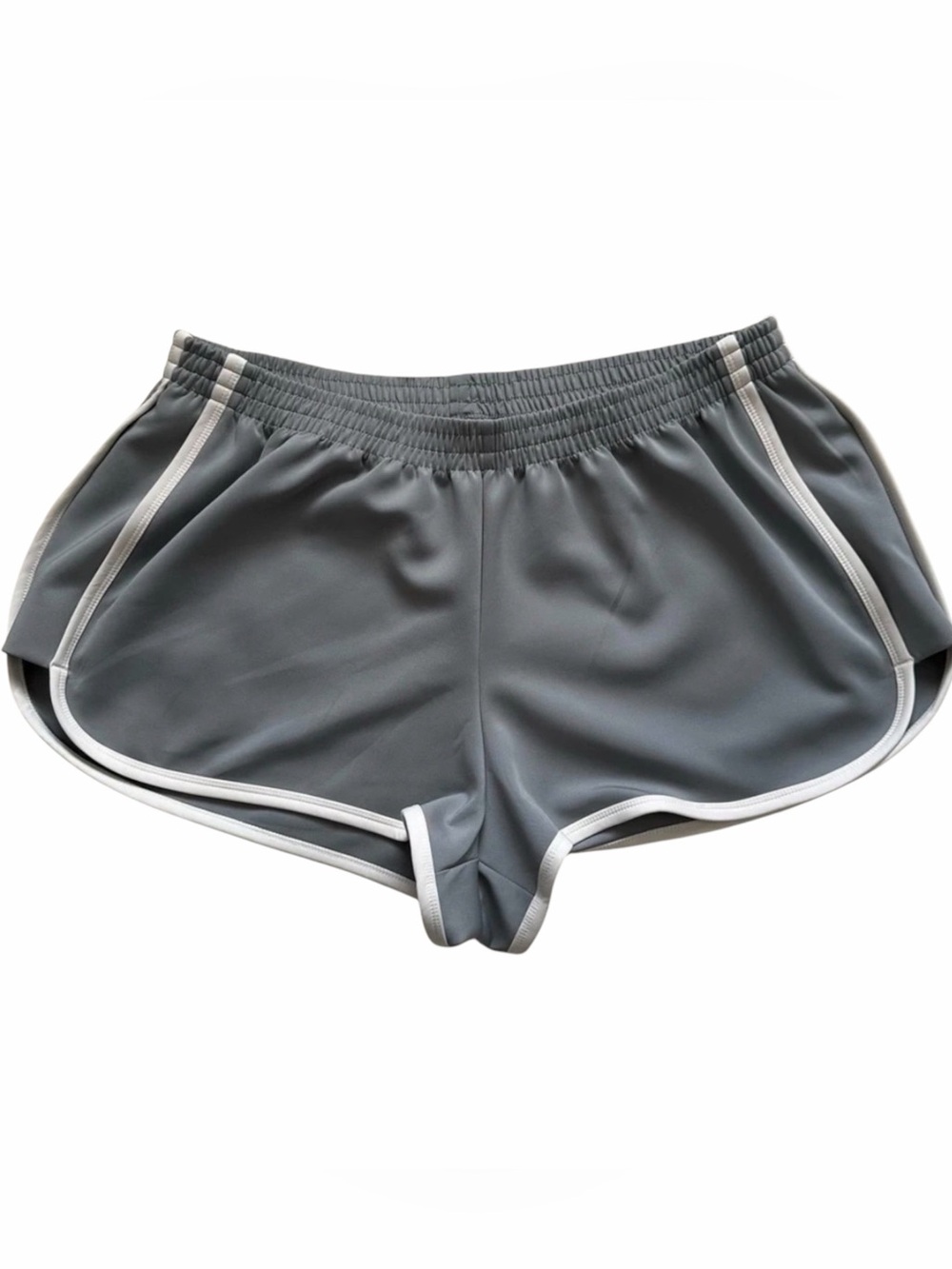 SKIMS Gray Retro Track Dolphin Shorts